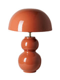 Lacquered Persian Table Lamp Bulb