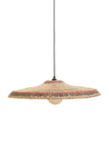 Hanging Lamp Samoa Yellow And Blue Edge 70cm