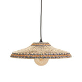 Hanging Lamp Samoa Yellow And Blue Edge