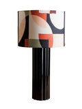 Black Lacquered Table Lamp Illustra
