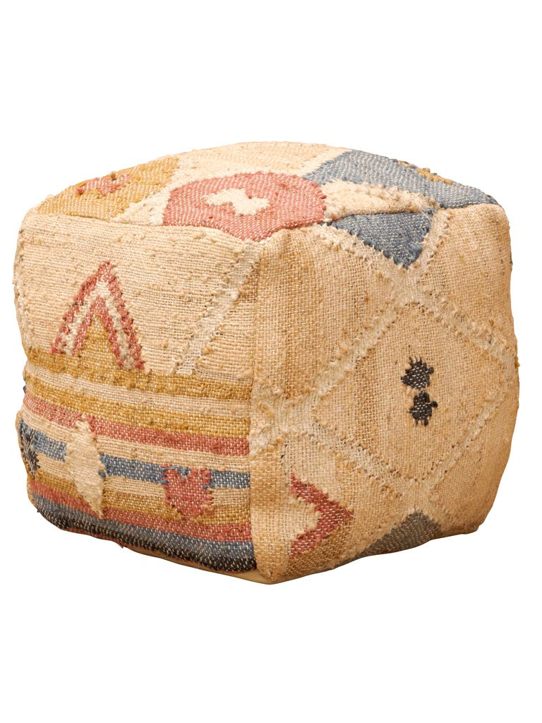 Kilim Pouf Summer End
