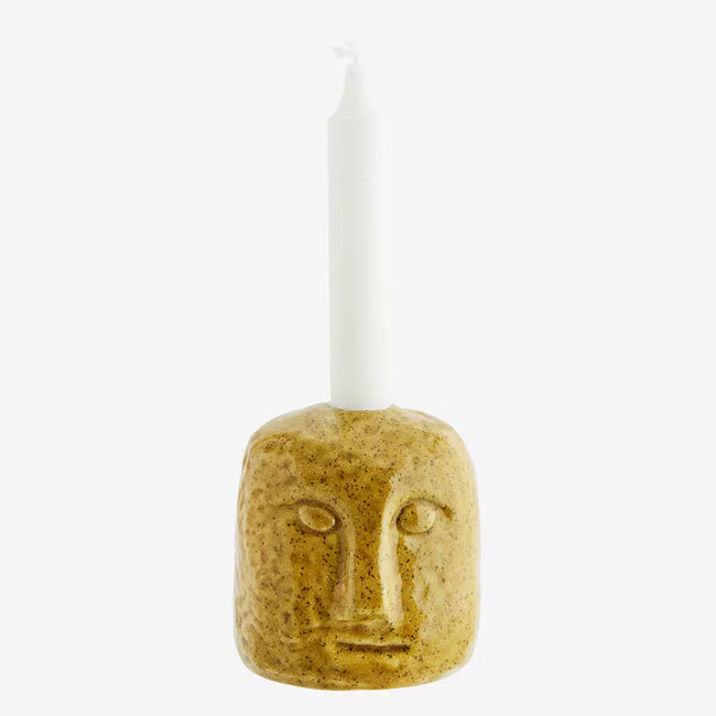 Candle Holder With Face Imprint