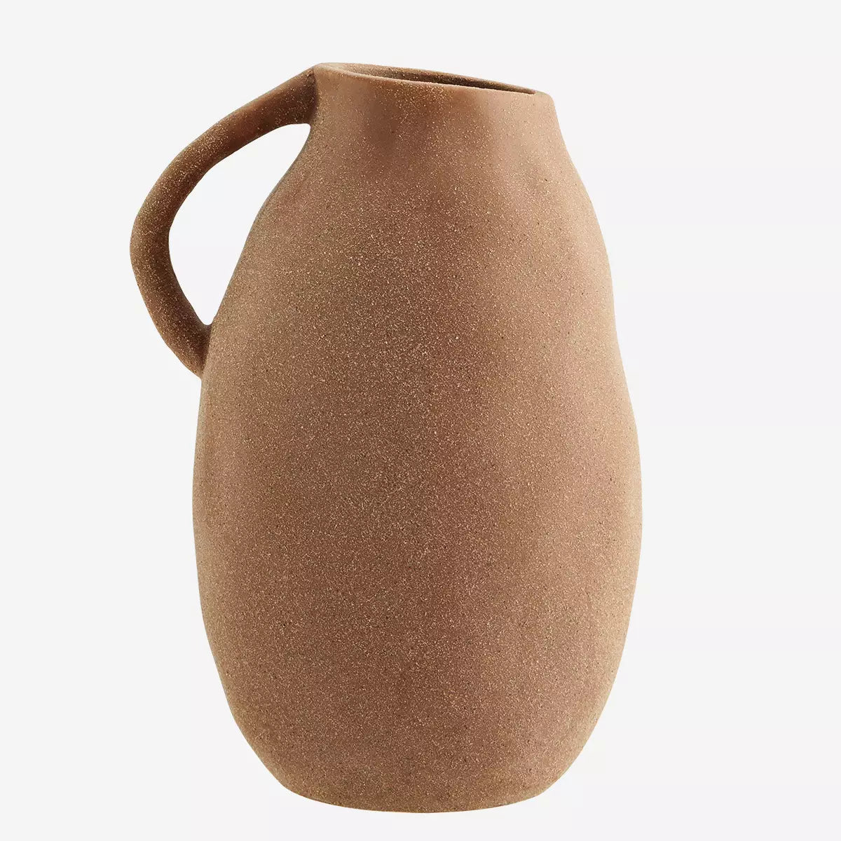 Stoneware Vase With Handle Madam Stoltz