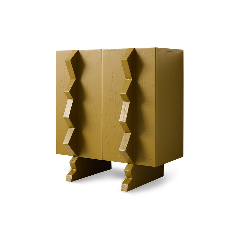 HKLIVING Forma Cupboard Olive Green