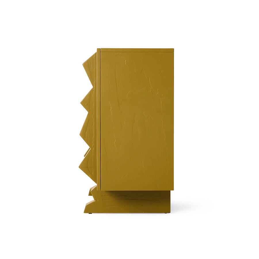 HKLIVING Forma Cupboard Olive Green