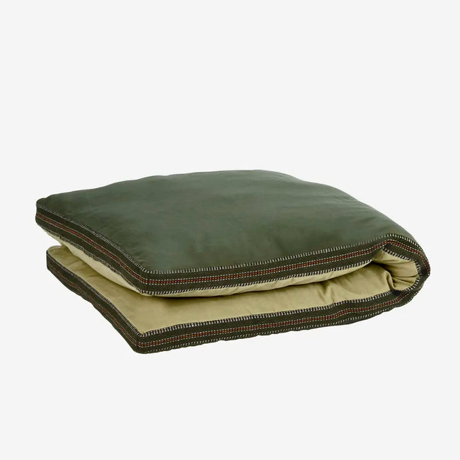 Cotton Mattress Dusty Green, Sand