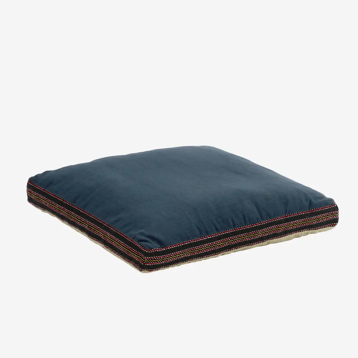 Cotton Seating Mat Blue, Sand, Black