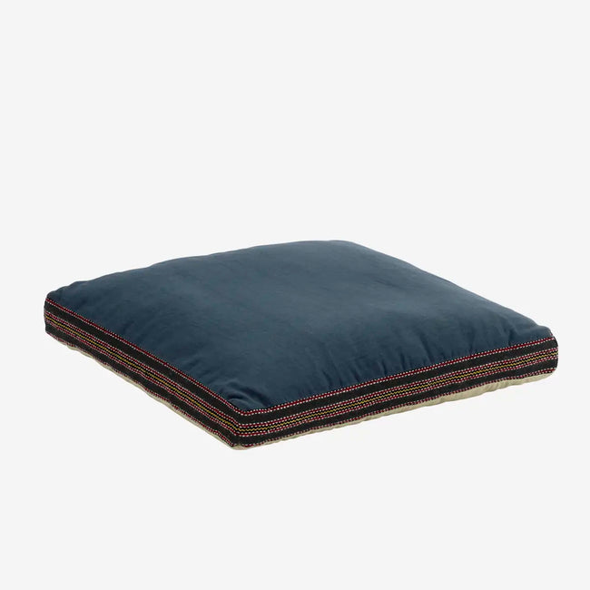 Cotton Seating Mat Blue, Sand, Black