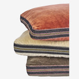 Cotton Velvet Seating Mat Grey, black
