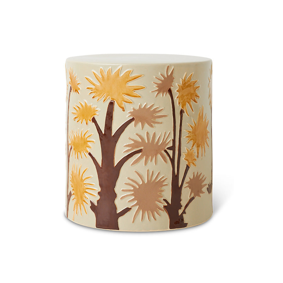 HKliving Earthenware Side Table Coastal