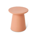 HKliving Side Table Earthenware Peach