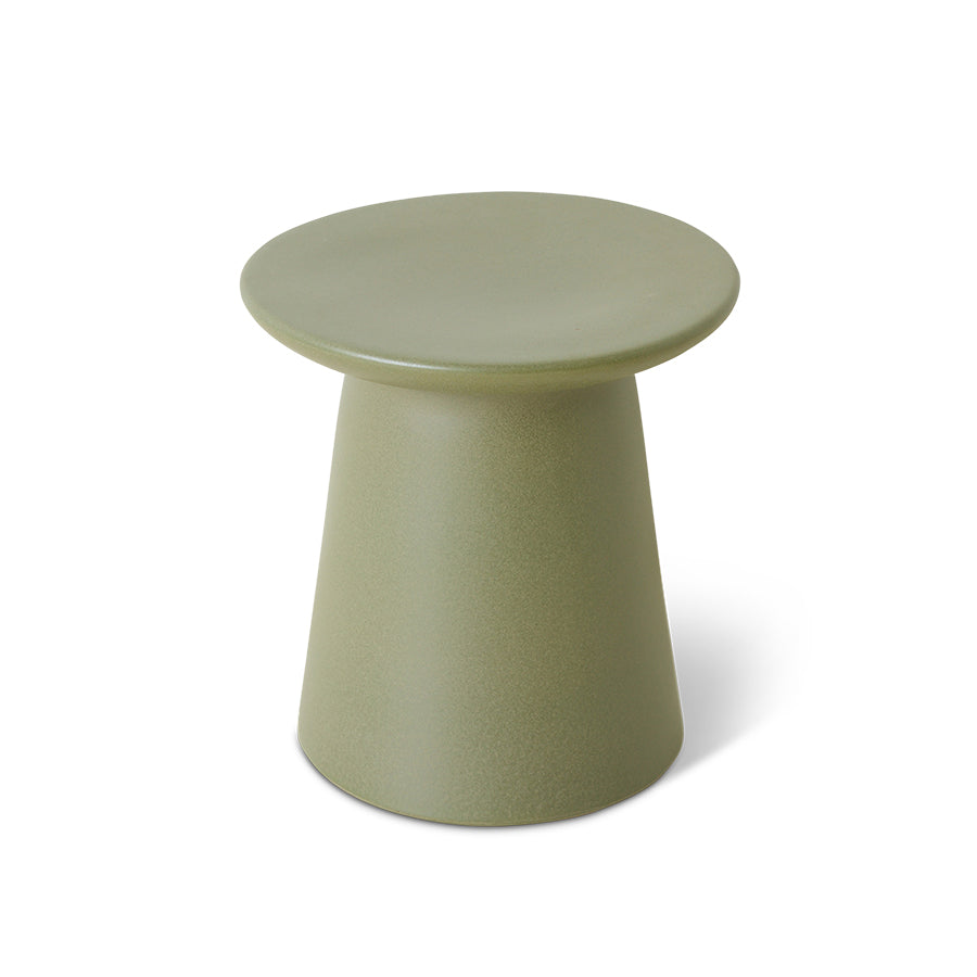 HKliving Side Table Earthenware Army, M