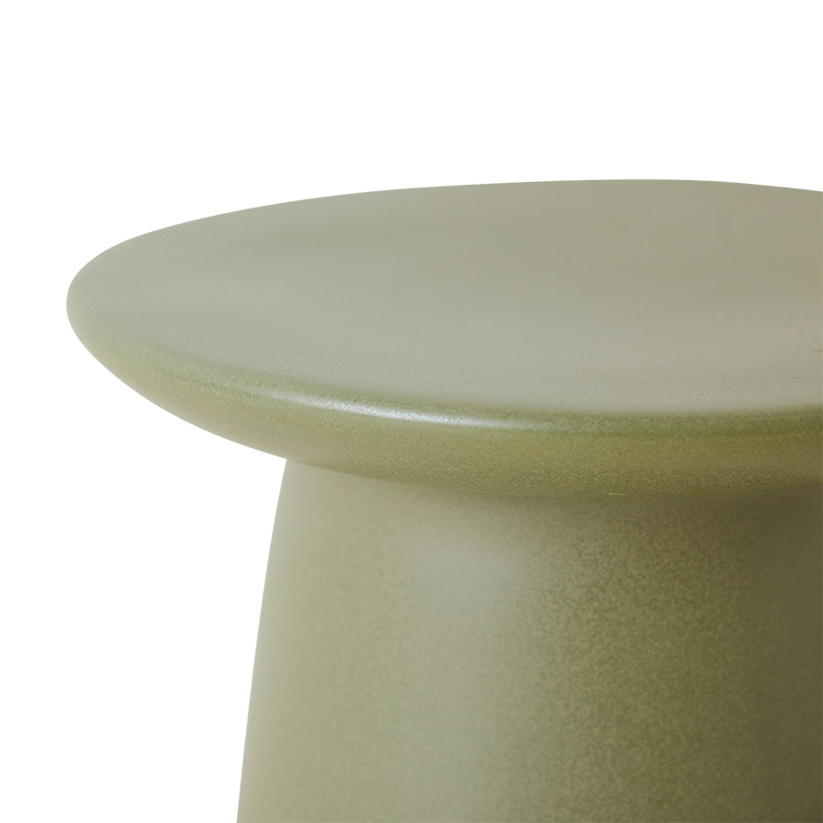 HKliving Side Table Earthenware Army, M