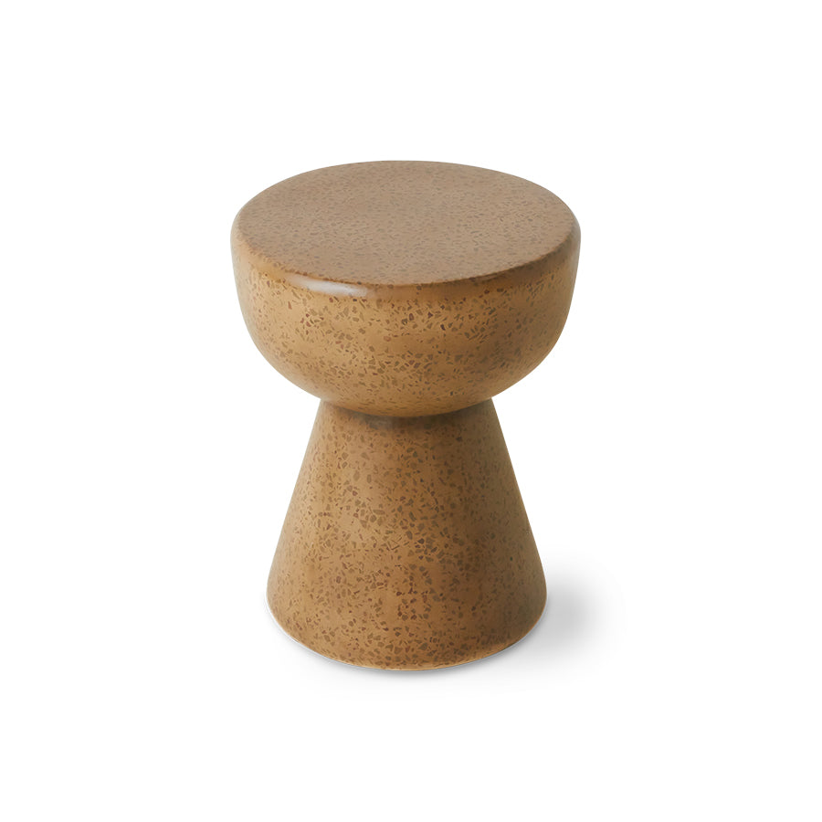 HKliving Terrazzo Side Table Pebble