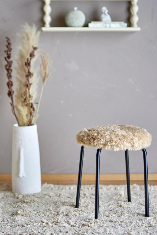Linard Stool Shaggy