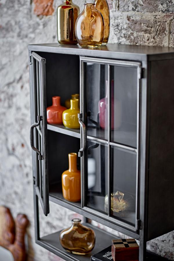 Sindre Cabinet, Black, Metal