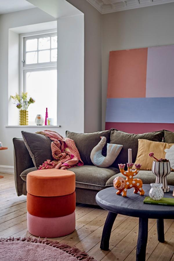 Bilbao Pouf, Orange