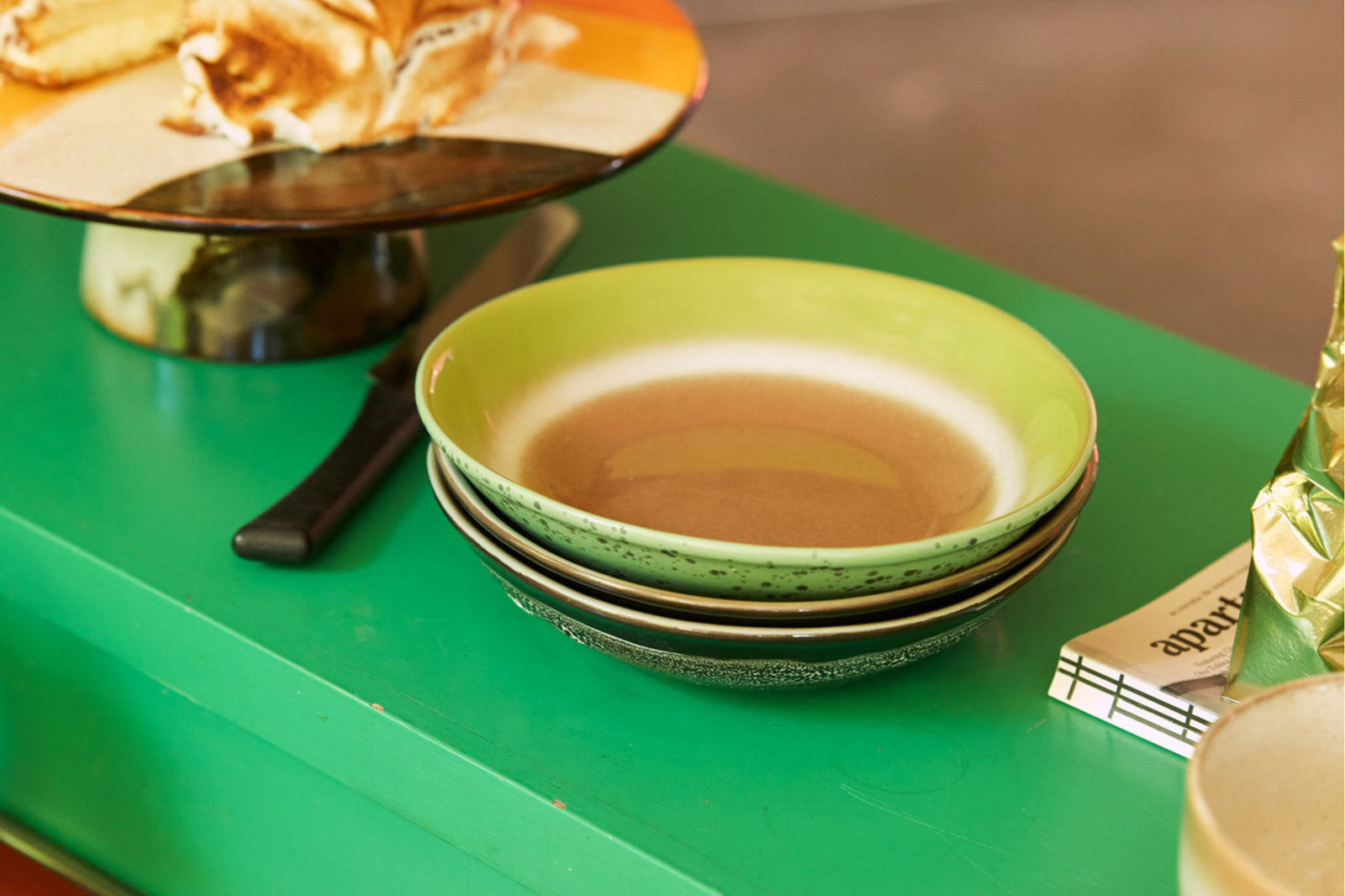 70s Ceramics HKliving Curry Bowls Upside Down (set of 2)
