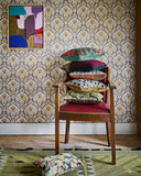 HKliving Stitched Cushion Floral (30X40)