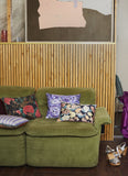 HKliving Stitched Cushion Floral (30X40)