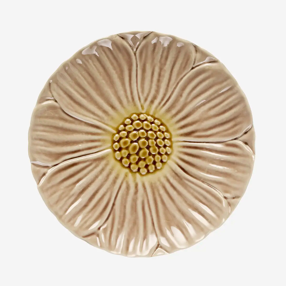 Stoneware Flower Plate - Madam Stoltz