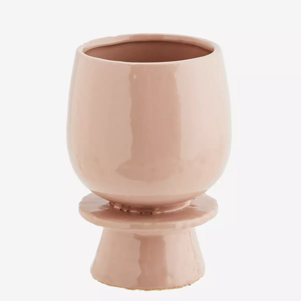 Stoneware Flower Pot Rose