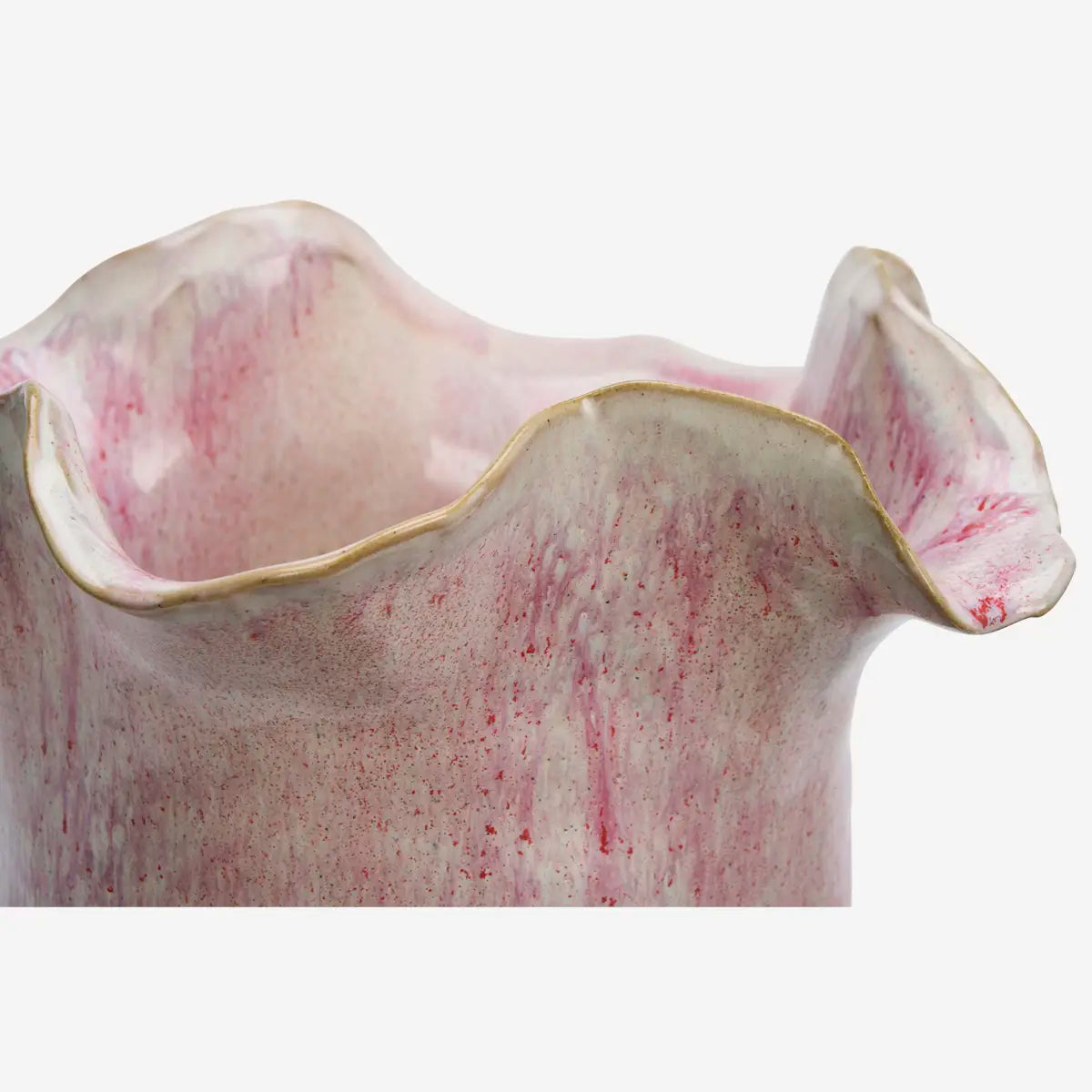 Stoneware Flower Pot Pink
