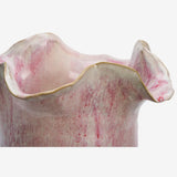 Stoneware Flower Pot Pink