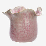 Stoneware Flower Pot Pink