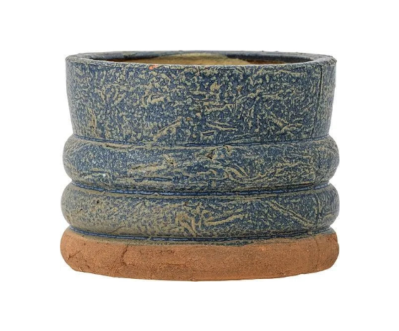 Maizun Flowerpot, Blue, Terracotta