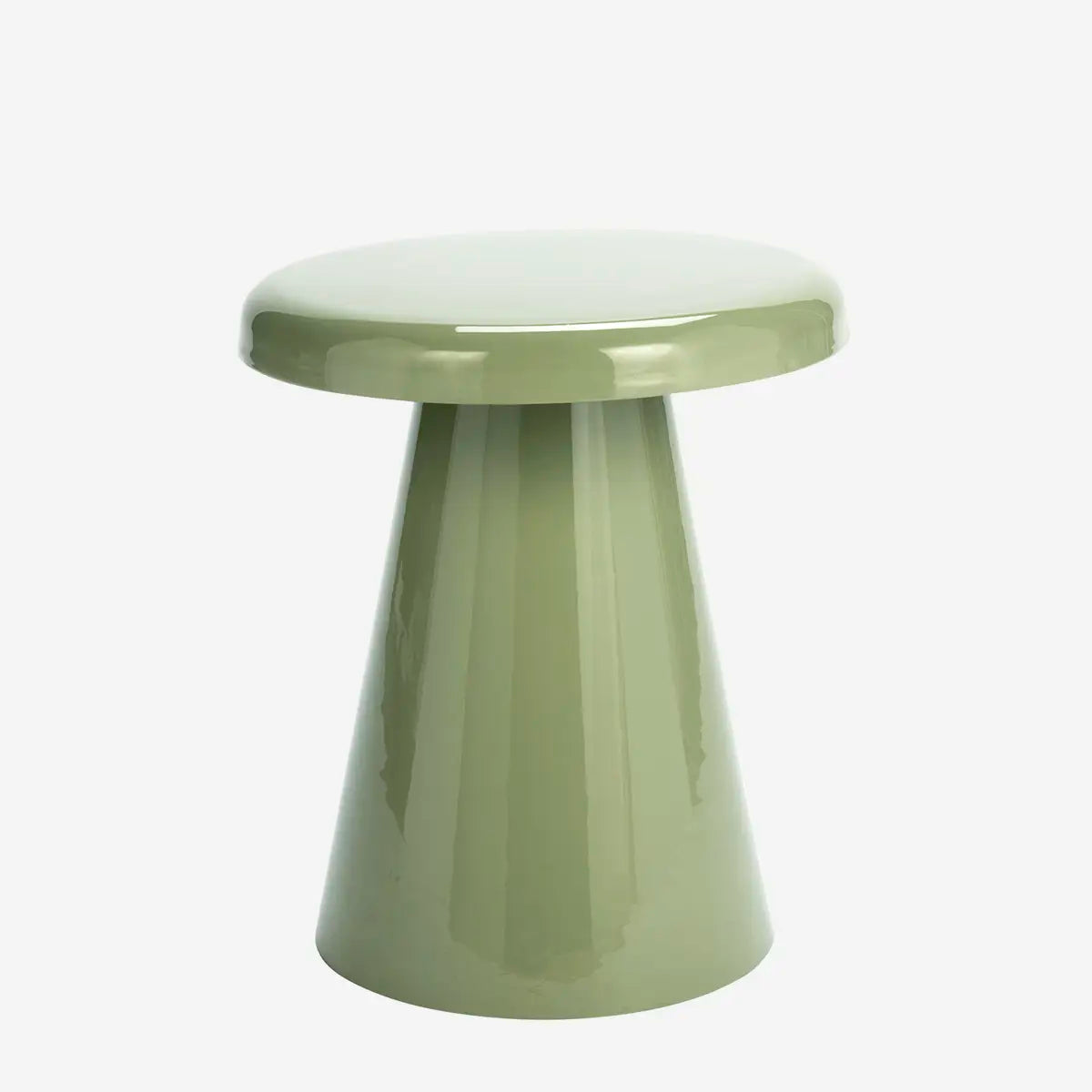 Enamel Side Table Light Green