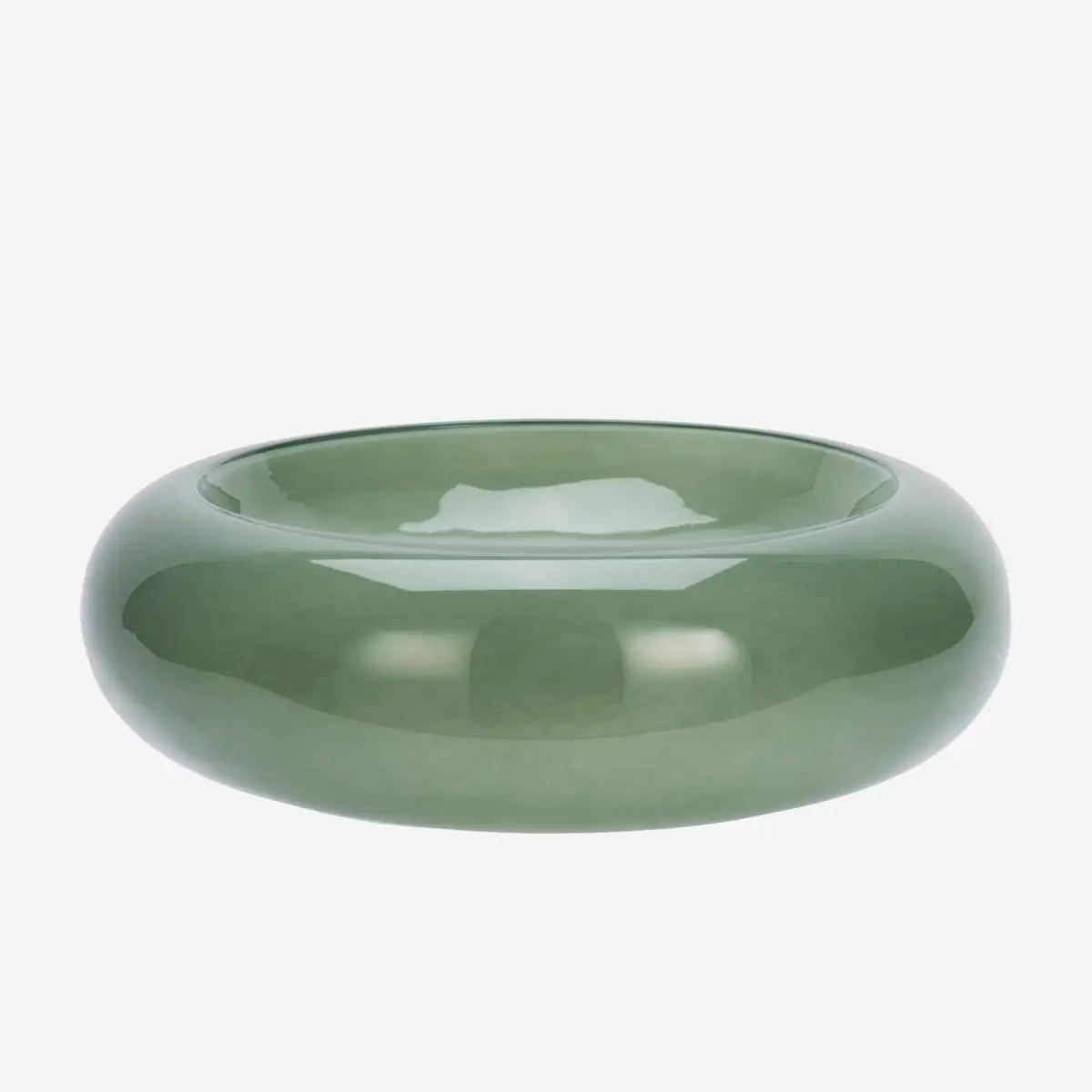 Glass Bowl Green