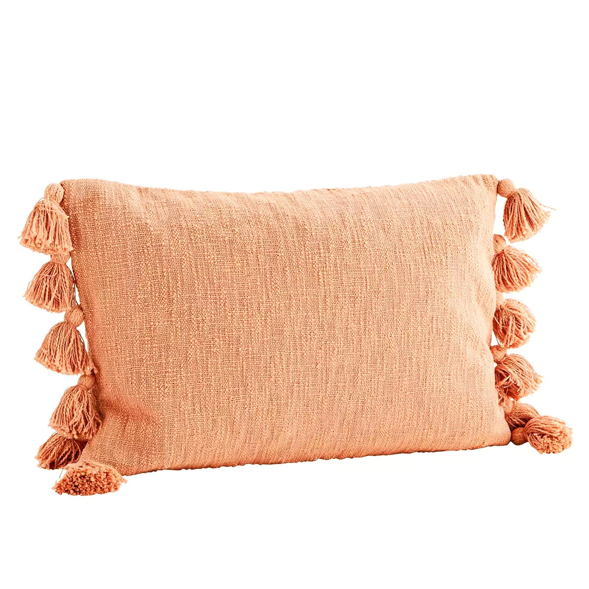 Cushion With Tassels Orange Sorbet