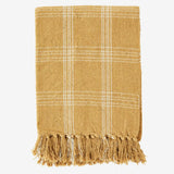 Recycled Cotton Throw Honey off white Madam Stoltz