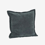 Velvet Cushion Dusty Blue