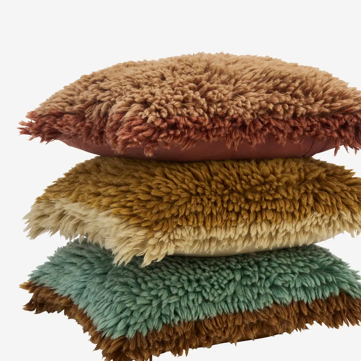 Woolen Cushion Dusty Rose, Brick 40x40 cm