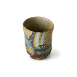 HKLIVING Artist ceramics: coffee mug scratched