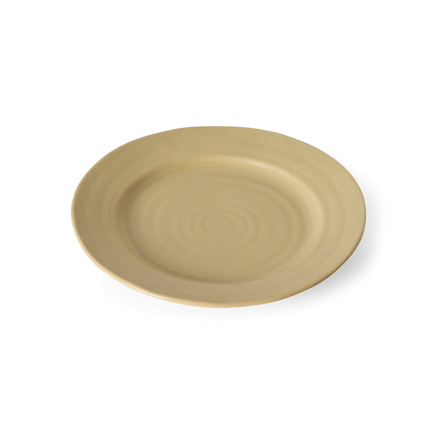 HKLIVING Farmhouse Ceramics: Side Plates Cream, set of 2
