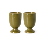 HKLIVING Farmhouse Ceramics: Mugs Moss, set of 2
