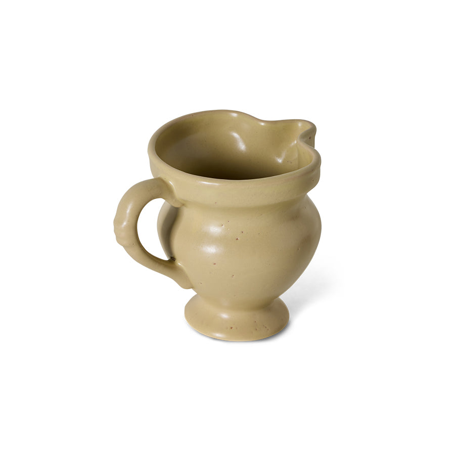 HKLIVING Farmhouse Ceramics: Small Jug Cream