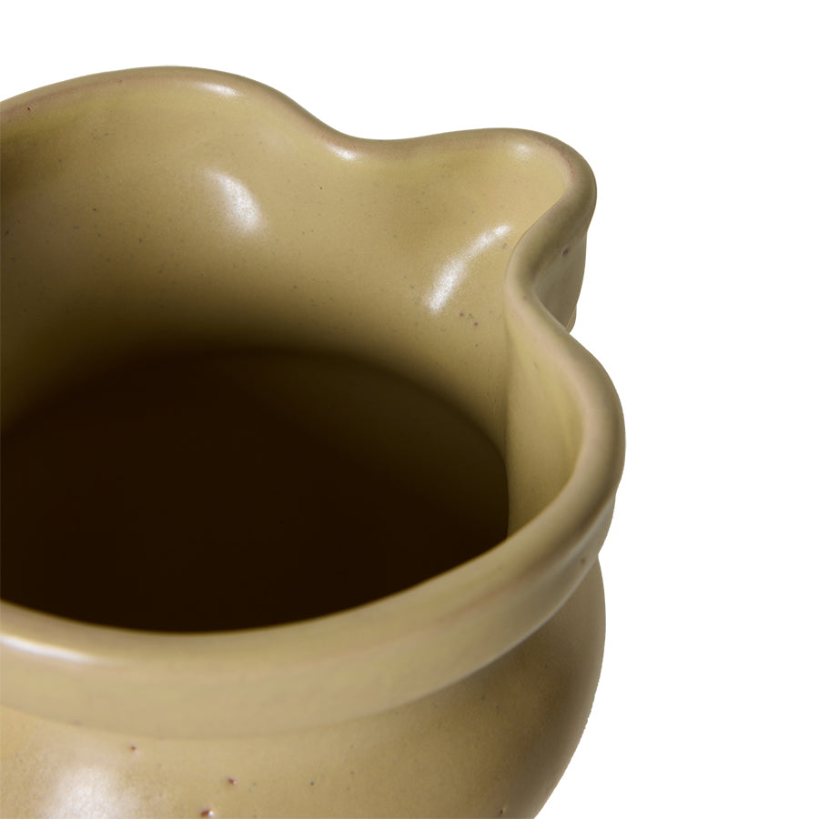 HKLIVING Farmhouse Ceramics: Small Jug Cream
