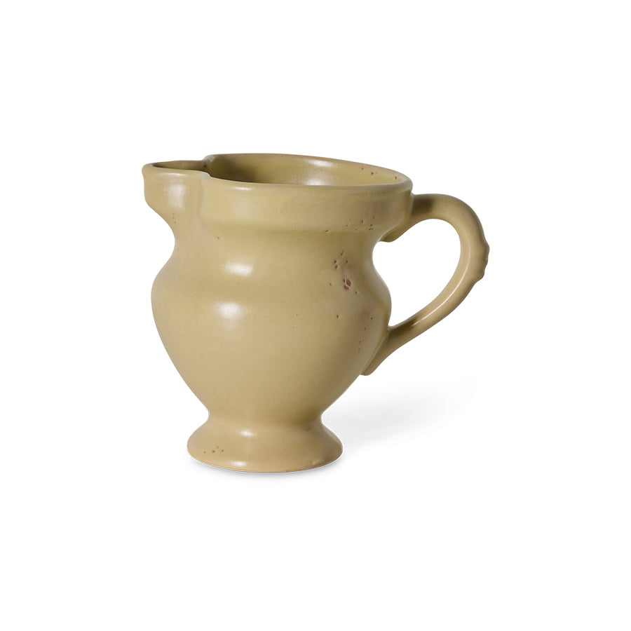 HKLIVING Farmhouse Ceramics: Small Jug Cream