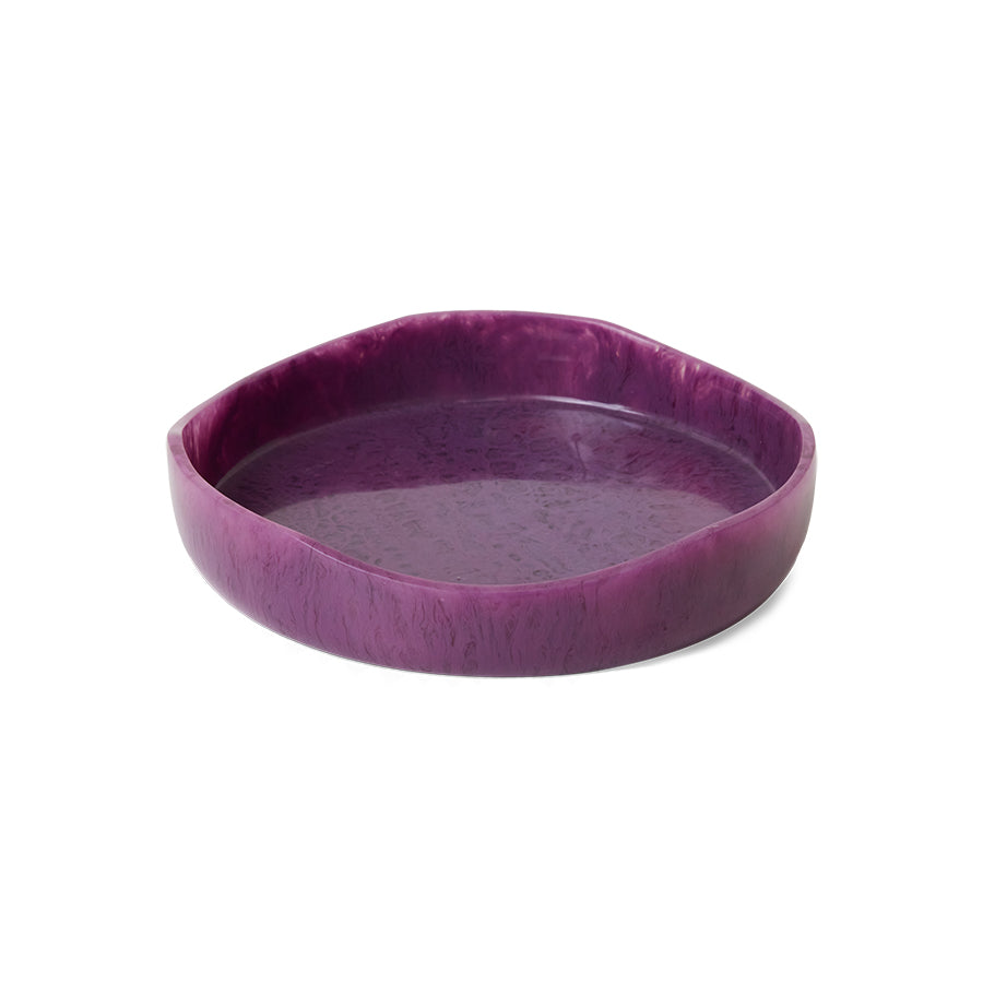 HKLIVING Salad Bowl, Plum
