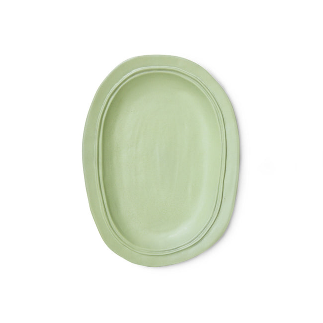 HKLIVING New Classics: Large Ceramic Tray Mint