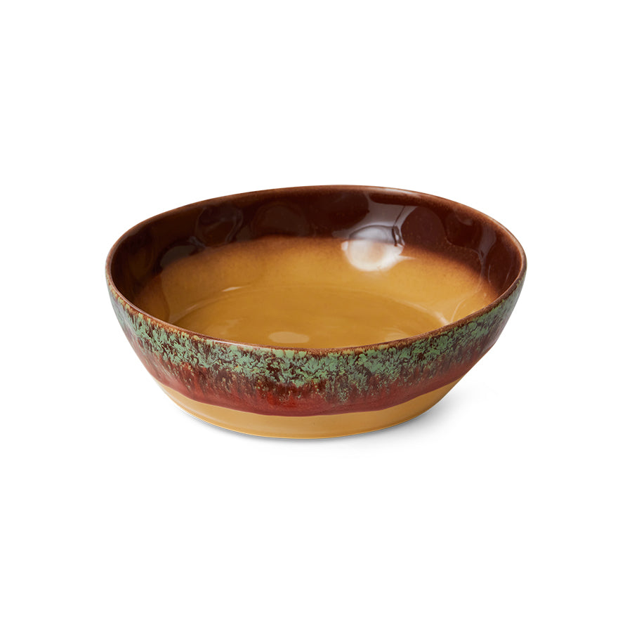 HKliving 70s Ceramics: Pasta Bowls Cove, set of 2
