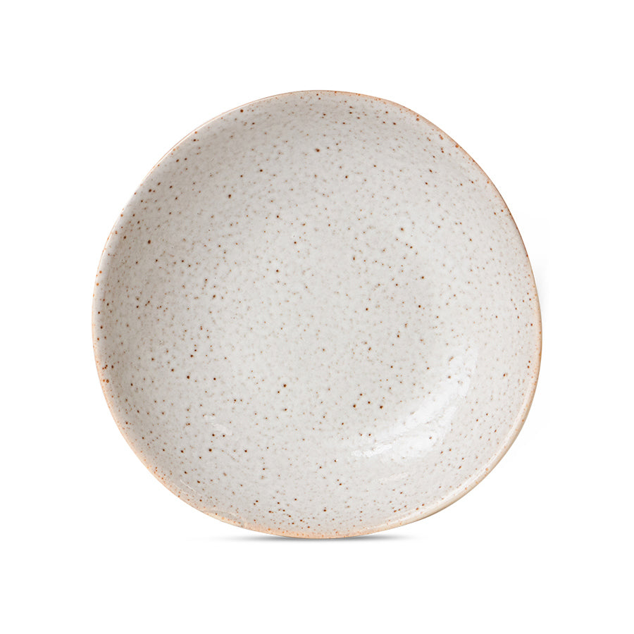 HKliving 70s Ceramics: Curry Bowls Hibiscus, set of 2