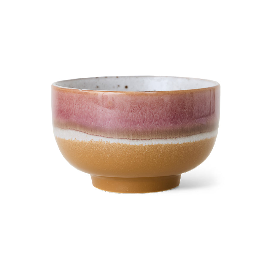 HKLIVING 70s Ceramics: Noodle Bowl Prairie