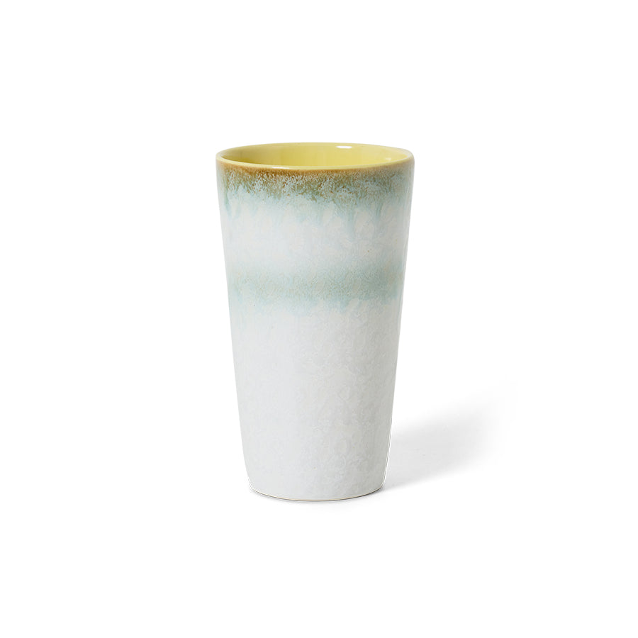 HKLIVING 70s Ceramics: Latte Mug Petal