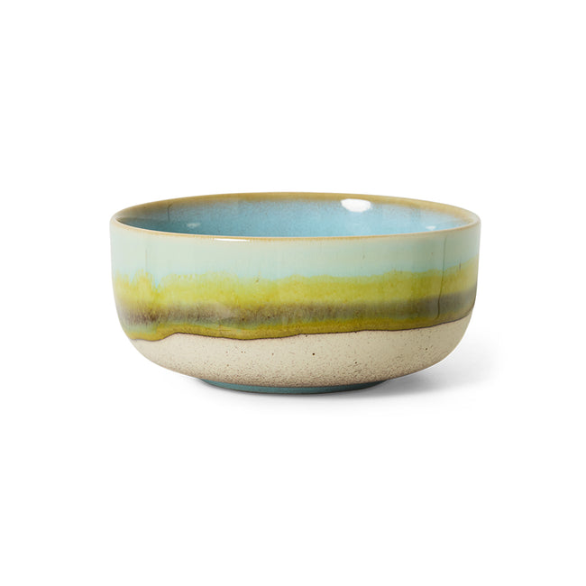 HKLIVING 70s Ceramics: Dessert Bowl Glint