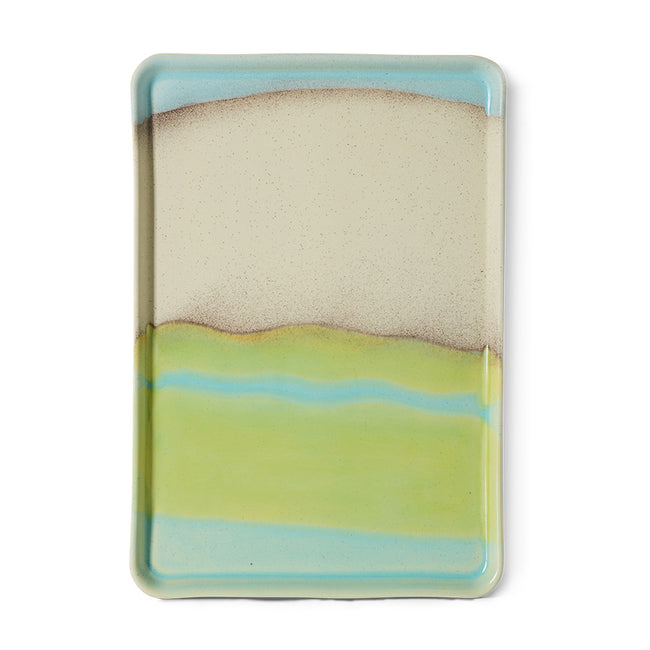 HKLIVING 70s Ceramics: Large Tray Glint